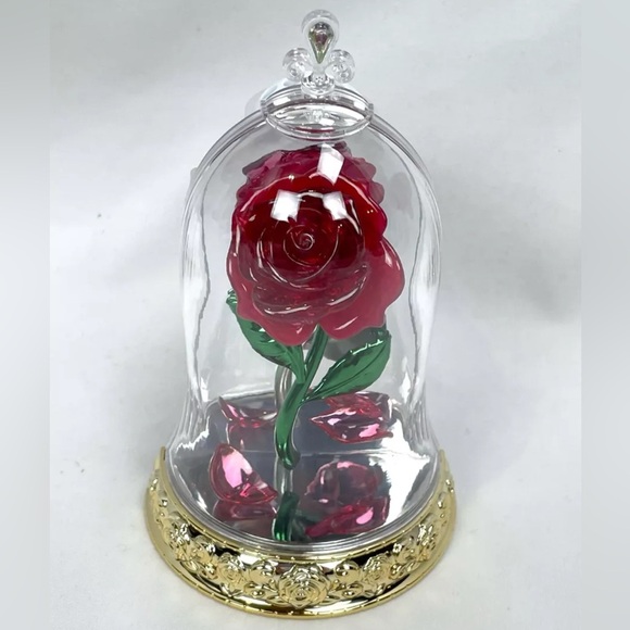 Bath Body Works Disney Princess Belle Beauty Rose Wallflower Scent Control Light - Picture 1 of 2